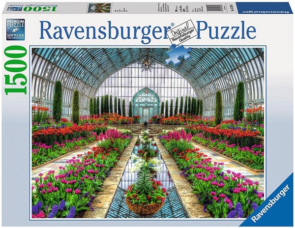 Ravensburger (16240) - "Jardin Atrium" - 1500 pièces
