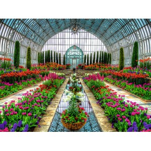 Ravensburger (16240) - "Jardin Atrium" - 1500 pièces