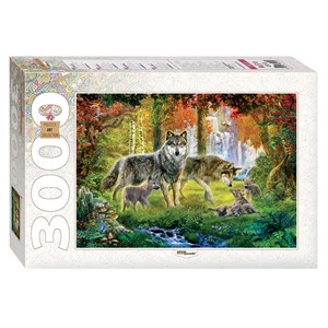 Step Puzzle (85013) - "Loups" - 3000 pièces