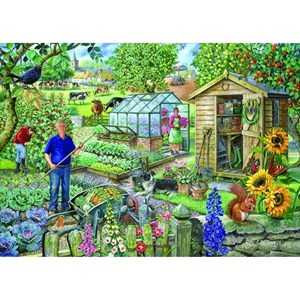 The House of Puzzles (2179) - "At The Allotment" - 500 pièces