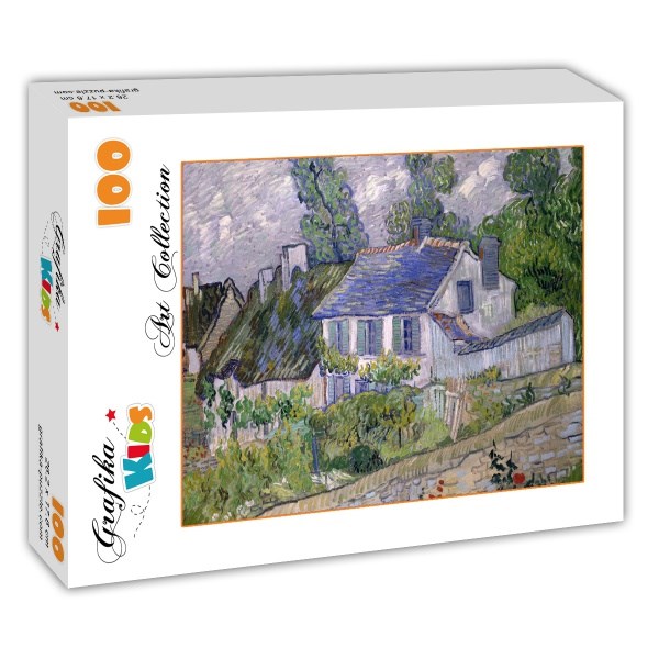 Grafika Kids (00066) - Vincent van Gogh: "Maison à Auvers, 1890" - 100 pièces
