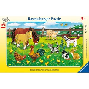 Ravensburger (06046) - "Animaux de la ferme" - 15 pièces