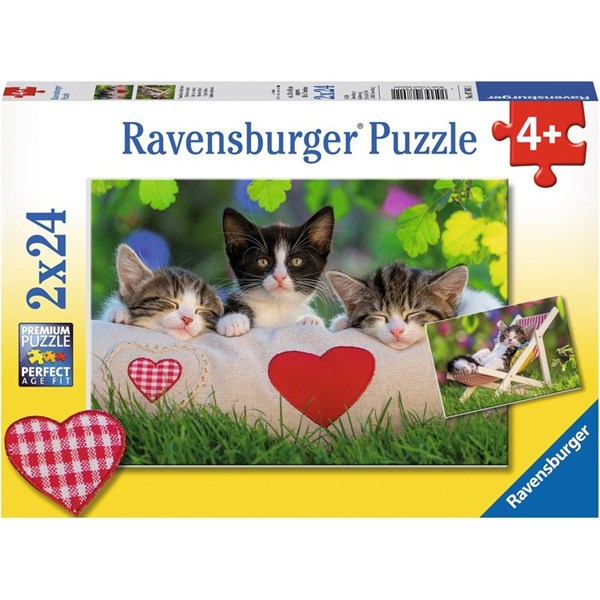Ravensburger (07801) - "Sieste des Chatons" - 24 pièces
