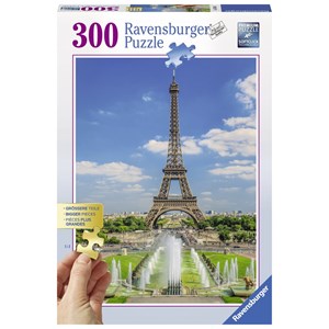 Ravensburger (13643) - "Vue sur la Tour Eiffel" - 300 pièces