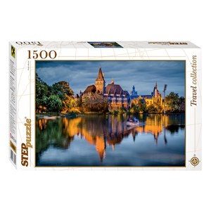 Step Puzzle (83050) - "Le Château au bord du Lac" - 1500 pièces