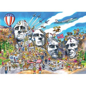 Cobble Hill (57175) - "Mount Rushmore" - 1000 pièces