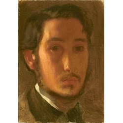 Grafika (01766) - Edgar Degas: "Autoportrait avec Col Blanc, 1857" - 1000 pièces