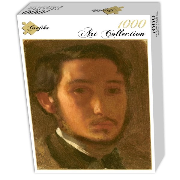 Grafika (01766) - Edgar Degas: "Autoportrait avec Col Blanc, 1857" - 1000 pièces