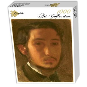 Grafika (01766) - Edgar Degas: "Autoportrait avec Col Blanc, 1857" - 1000 pièces