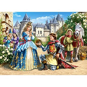 Castorland (B-030040) - "Princess and Knight" - 300 pièces