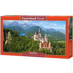 Castorland (C-400218) - "Neuschwanstein, Allemagne" - 4000 pièces