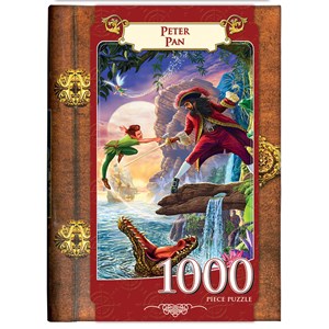 MasterPieces (71660) - Steve Crisp: "Peter Pan (Book Boxes)" - 1000 pièces