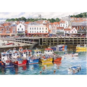 Gibsons (G6090) - Terry Harrison: "Scarborough Fishing Harbour" - 1000 pièces