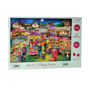 The House of Puzzles (4395) - "Village Fayre" - 1000 pièces