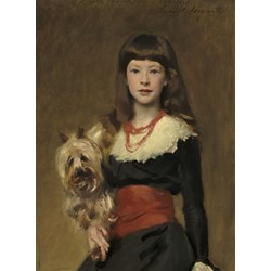 Grafika (02065) - John Singer Sargent: "Miss Beatrice Townsend, 1882" - 2000 pièces