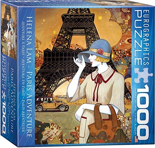 Eurographics (8000-0517) - Helena Lam: "Paris Adventure" - 1000 pièces