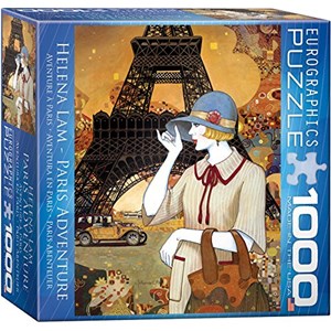 Eurographics (8000-0517) - Helena Lam: "Paris Adventure" - 1000 pièces