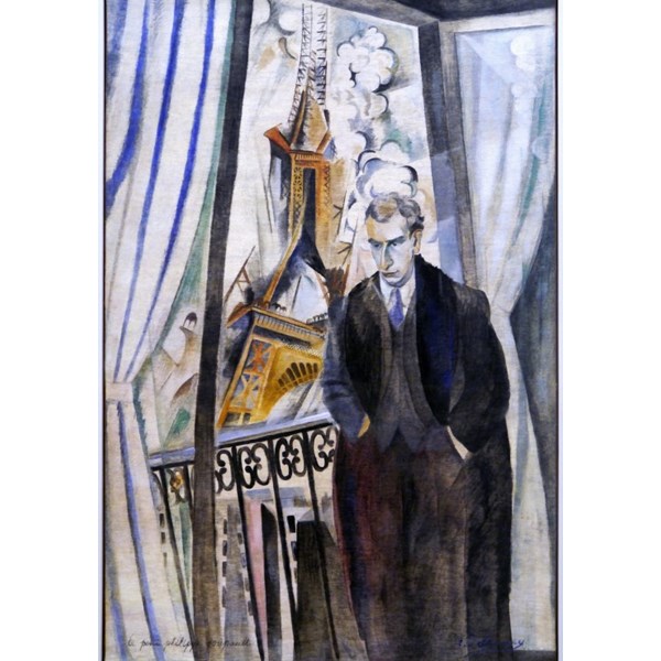Grafika (00316) - Robert Delaunay: "Le Poète Philippe Soupault, 1922" - 1000 pièces