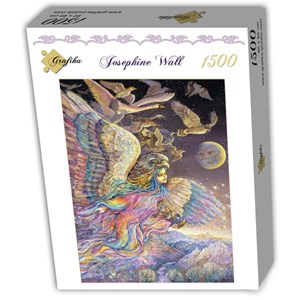 Grafika (T-00330) - Josephine Wall: "Ariel's Flight" - 1500 pièces