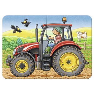 Ravensburger (06954) - "Au Travail" - 2 4 6 8 pièces