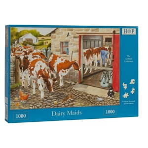 The House of Puzzles (2858) - "Dairy Maids" - 1000 pièces
