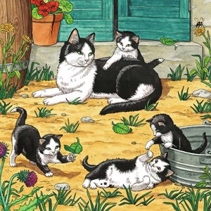 Ravensburger (08002) - "Chats et Chiens" - 49 pièces