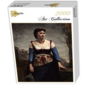 Grafika (01979) - Jean-Baptiste-Camille Corot: "Agostina, 1866" - 2000 pièces