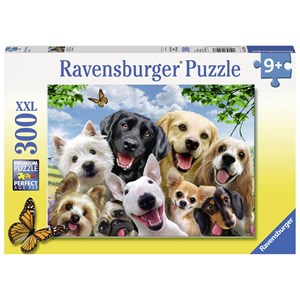 Ravensburger (13228) - Howard Robinson: "Delighted Dogs" - 300 pièces