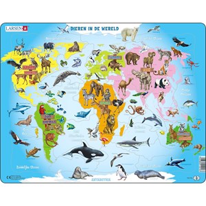 Larsen (A34-NL) - "Animals of the World - NL" - 28 pièces