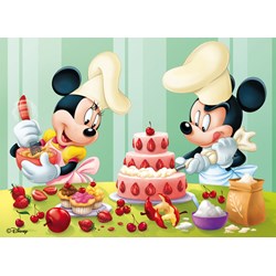Nathan (86465) - "Mickey, Après-midi Pâtisserie" - 45 pièces