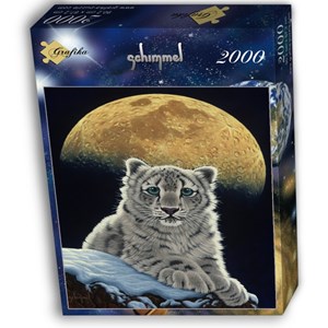 Grafika (02409) - Schim Schimmel, William Schimmel: "Moon Leopard" - 2000 pièces