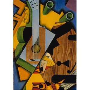 Grafika (00293) - Juan Gris: "Still Life with a Guitar, 1913" - 1000 pièces