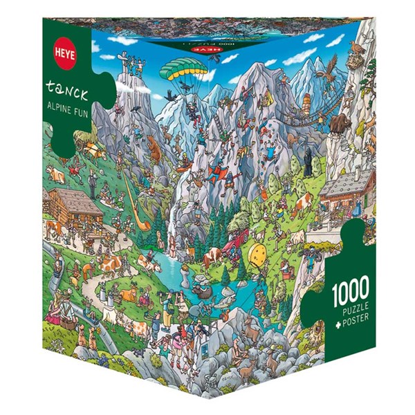 Heye (29680) - Birgit Tanck: "Alpine Fun" - 1000 pièces