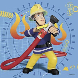 Ravensburger (07065) - "Fireman Sam" - 25 36 49 pièces