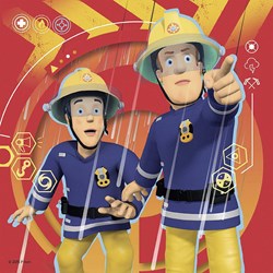Ravensburger (07065) - "Fireman Sam" - 25 36 49 pièces