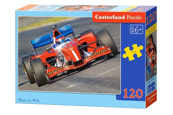 Castorland (B-13364) - "Race to Win" - 120 pièces