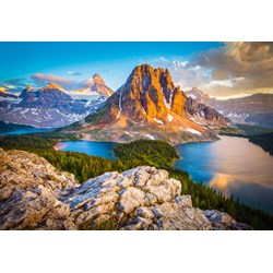 Castorland (C-103423) - "Assiniboine Vista, Banff National Park, Canada" - 1000 pièces