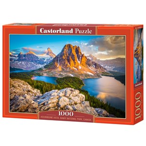 Castorland (C-103423) - "Assiniboine Vista, Banff National Park, Canada" - 1000 pièces