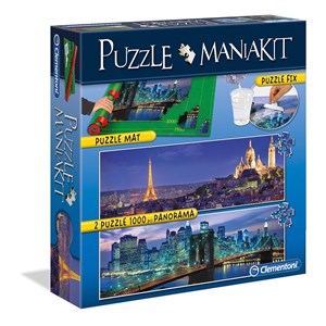 Clementoni (39277) - "Jigsaw Puzzle Mania Kit" - 1000 pièces