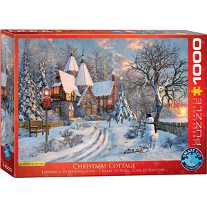 Eurographics (6000-0790) - Dominic Davison: "Christmas Cottage" - 1000 pièces
