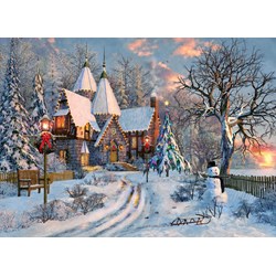 Eurographics (6000-0790) - Dominic Davison: "Christmas Cottage" - 1000 pièces