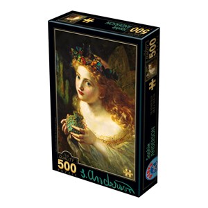 D-Toys (73853) - Sophie Gengembre Anderson: "Take the Fair Face of Woman" - 500 pièces