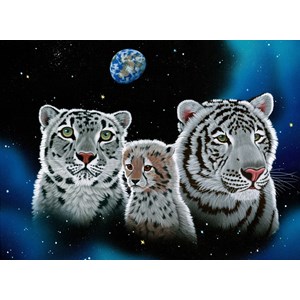 Grafika (02414) - Schim Schimmel, William Schimmel: "Gentle Family" - 2000 pièces