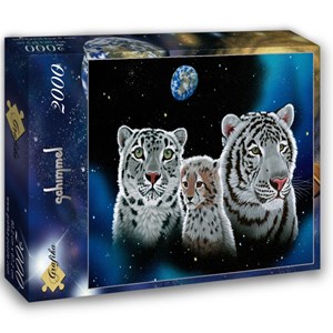 Grafika (02414) - Schim Schimmel, William Schimmel: "Gentle Family" - 2000 pièces