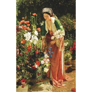 Puzzle Michele Wilson (A204-900) - John Frederick Lewis: "In the Garden" - 900 pièces