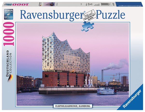 Ravensburger (19784) - "Elbphilharmonie Hamburg" - 1000 pièces