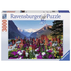 Ravensburger (17061) - "Flowered mountains" - 3000 pièces