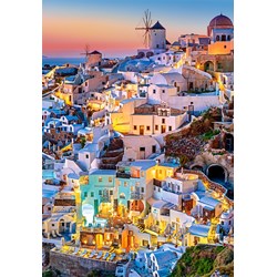Castorland (C-103522) - "Santorini Lights" - 1000 pièces