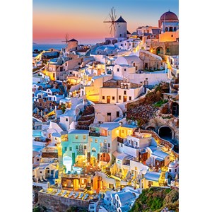 Castorland (C-103522) - "Santorini Lights" - 1000 pièces