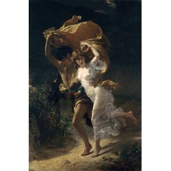 D-Toys (72740-1) - Pierre-Auguste Cot: "La Tempête, 1880" - 1000 pièces